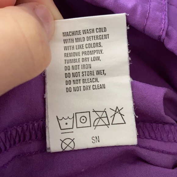 Vintage Columbia Purple Anorak Pullover Hooded Jacket Medium - Picture 12 of 14